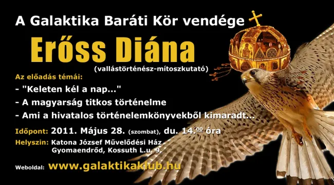 A Galaktika baráti kör vendégelőadója: Erőss Diána