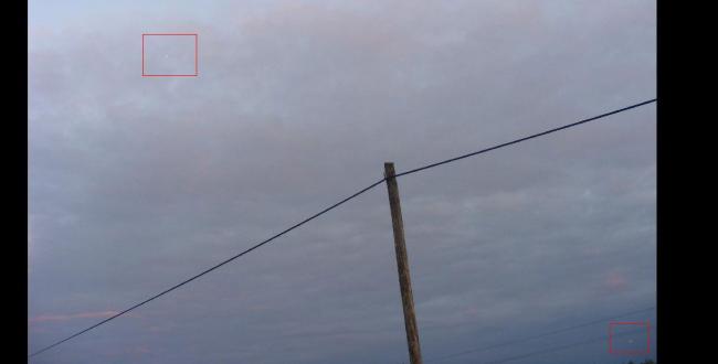 UFO Szeghalom, Kendereskert fölött