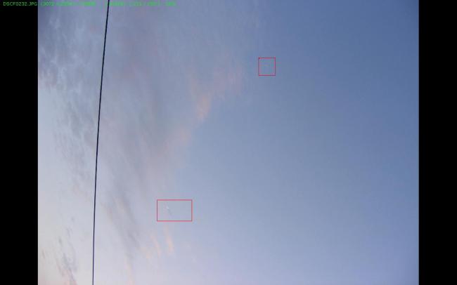 UFO Szeghalom, Kendereskert fölött