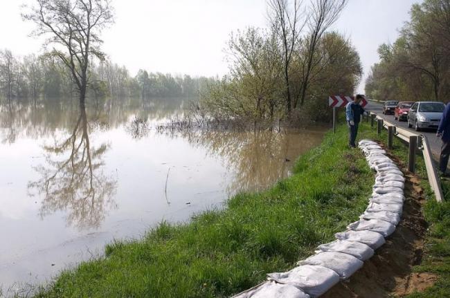 A Gyomaendrődön kialakult kritikus árvízhelyzet miatt