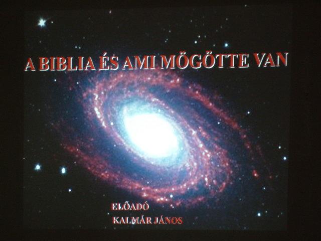 A Galaktika baráti kör őszi vendégelőadója volt: Kalmár János