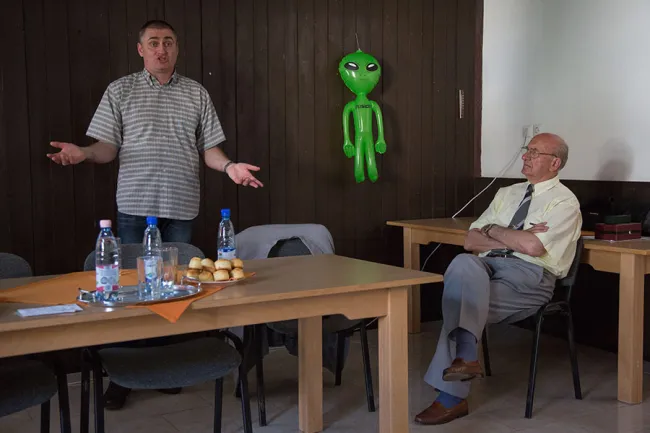 A Galaktika Baráti Kör vendége volt Knoll Gyula és Viszkok András