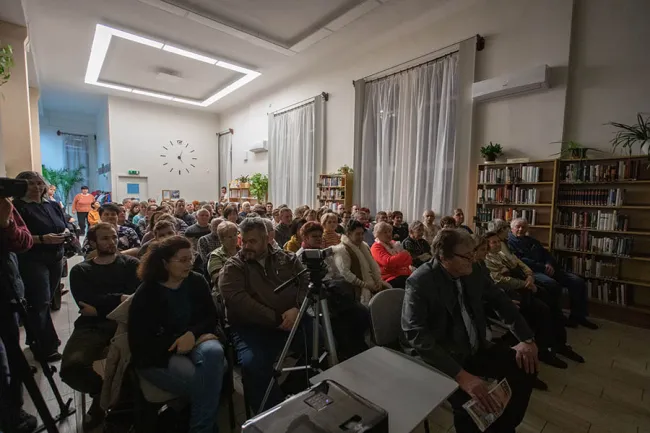 Kalmár János Rejtélyes középkor címmel tartott előadást Gyomaendrődön