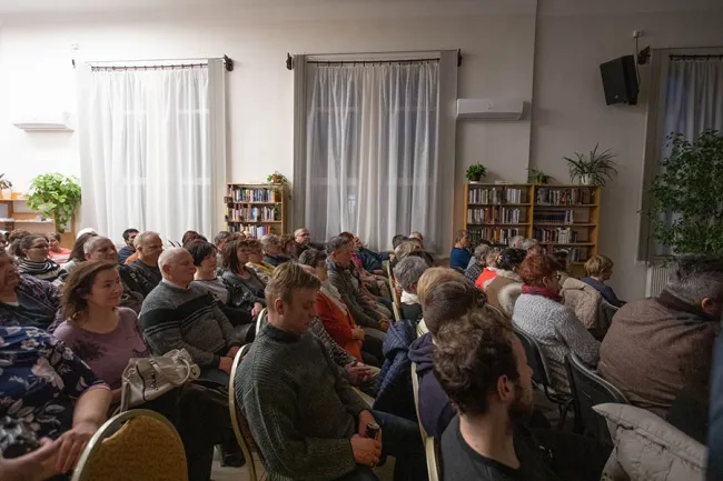 Kalmár János Rejtélyes középkor címmel tartott előadást Gyomaendrődön